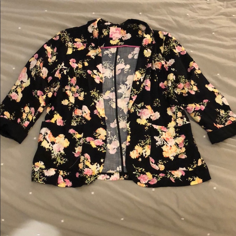 Candies floral blazer